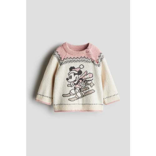 JACQUARD-KNIT SWEATER