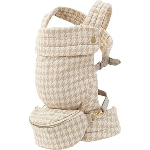 Ergonomic Baby Carrier for Newborns to Toddlers (7-35 lbs) with Adjustable Straps and Belt Bag – Comfortable, Versatile, and Stylish Babywearing Solution