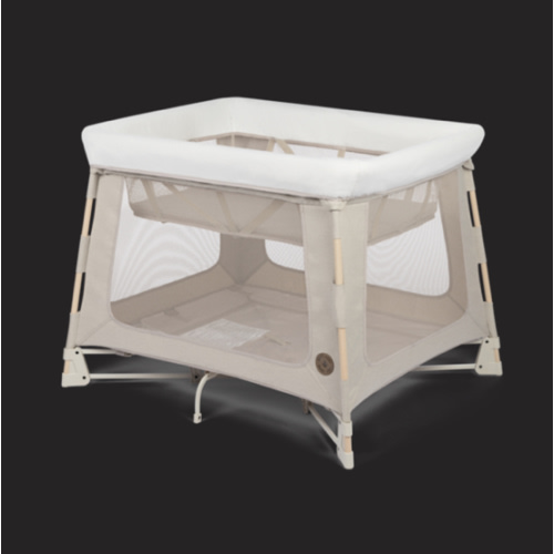 Maxi-Cosi Swift Baby Playpen with Mat, Baby Play Yards, Pack and Play with Bassinet - Portable Playpen for Babies and Toddlers, Classic Oat