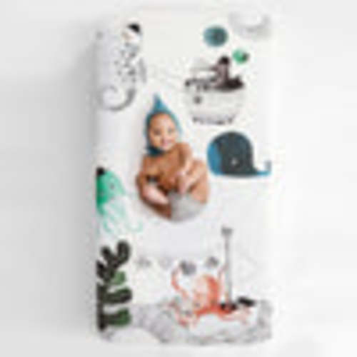 Underwater Love mini crib sheet by Rookie Humans