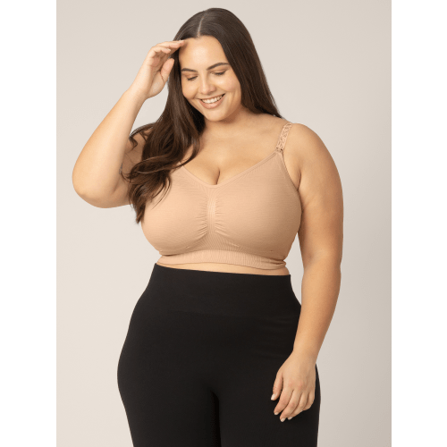 Sublime® Hands-Free Pumping & Nursing Bra | Beige – Kindred Bravely