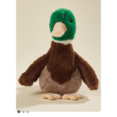 Desie Mallard Duck Plush in Brown | Tullabee