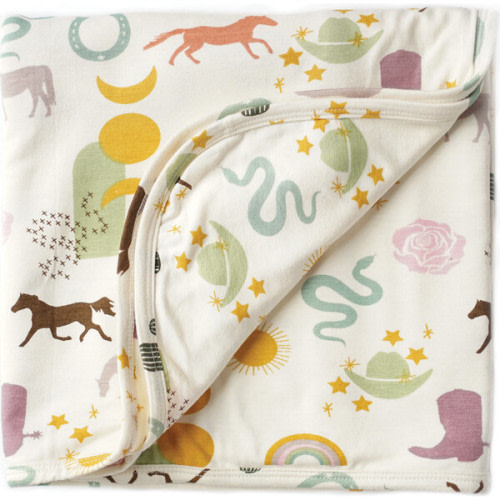 Wild and Free Luxury Bamboo Baby Blanket - Emerson and Friends | Maisonette