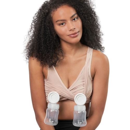 Larken X Relaxed Bra – All in One Nursing and Hands Free Pumping