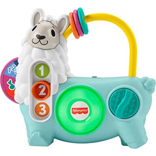 Fisher-Price Linkimals Learning Toy 123 Activity Llama with Interactive Music & Lights for Baby & Toddler Ages 9+ Months