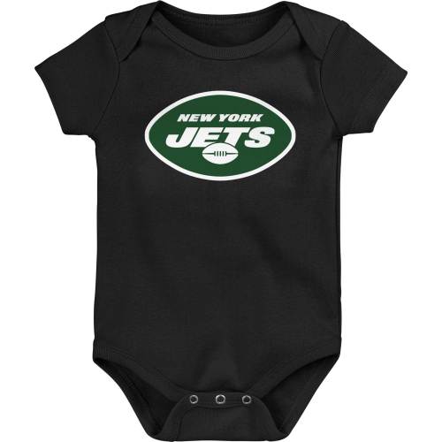 Newborn & Infant New York Jets Black Team Logo Bodysuit