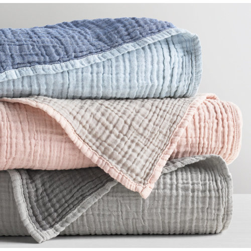 Featherlight Cotton Gauze Swaddle Blanket | RH Baby & Child