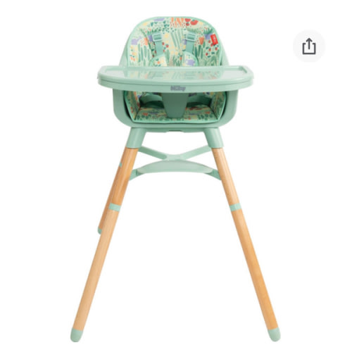 4-in-1 Multi-Use High Chair | Green Garden