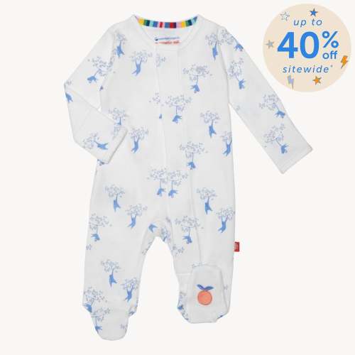 love our friend-chimp organic cotton magnetic parent favorite footie – Magnetic Me
