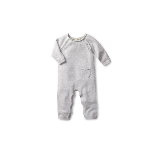 Baby Raglan Sweater Romper, 0-3M