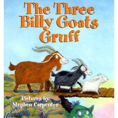 The Three Billy Goats Gruff - By Public Domain (hardcover)