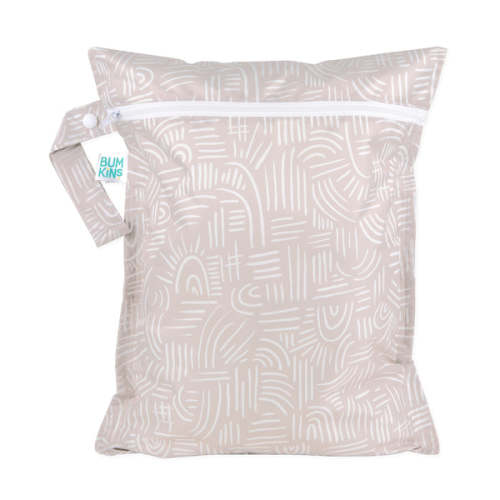 Reusable Boho Desert Chic Wet Bag, Waterproof Fabric | Bumkins