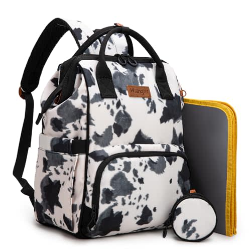 Montana West Wrangler Diaper Bag Backpack Aztec Callie Bag Travel Backpack Purses Western Multi-Function Baby Bags for Mom