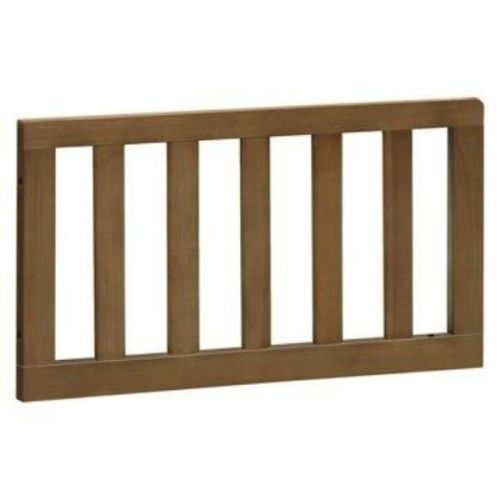 Toddler Bed Conversion Kit in Walnut Driftwood | Monogram by Namesake