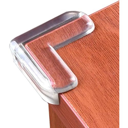 Clear Corner Guards(12 Pack),Table Corner Protectors,Clear Edge Safety Bumpers,High Resistant Adhesive Gel,Corner Protector for Baby,Kids,Furniture,Cabinet,Glass,Coffee Table,ect.