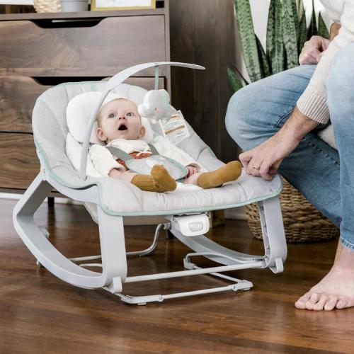 Ingenuity, Keep Cozy 3-in-1 Bounce & Rock Seat | Zola Baby