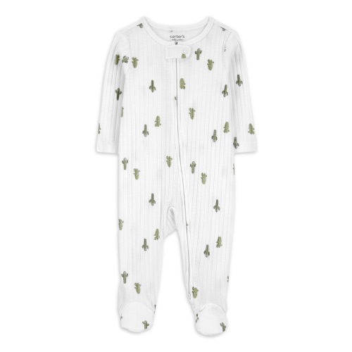 Carter's Child of Mine Baby Unisex Sleeper, One-Piece, Preemie-6/9 Months, Comfortable Zipper