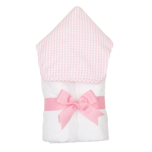 Everykid Towel- Pink Check – Itty Bitty Bella