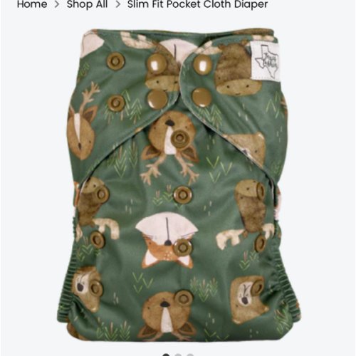 Slim Fit Pocket Cloth Diaper