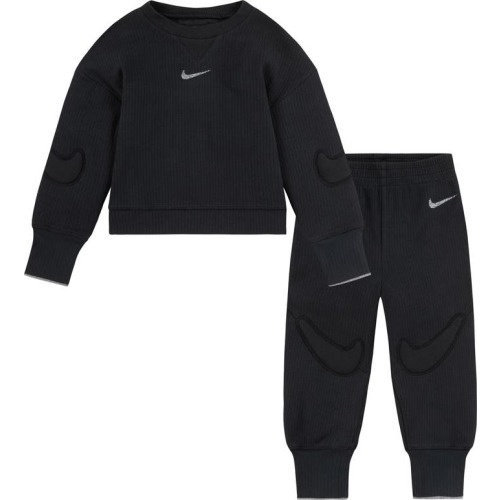 Baby Ready Set Sweatshirt & Joggers Set, 12M, Black