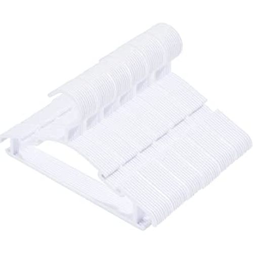 60 Pack White Baby Nursery Closet Hangers,Non-Slip Laundry Infant Pant Hanger for Newborn Clothes Gift,Ultra-Thin Child Coat Hanger for Girl Boy Toddler Kid