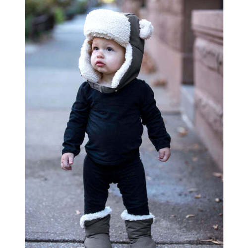 Benji The Cub Hat With Ears, Smokey - 7AM Enfant | Maisonette