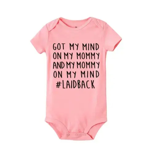 MIND ON MY MOMMY Onesie - Hazel & Bo