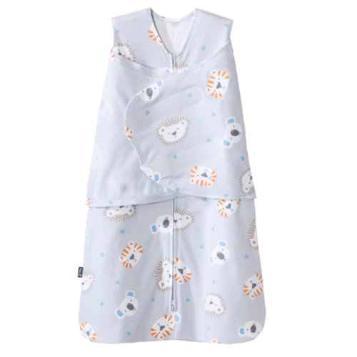 Lion Tigers Bears Cotton Swaddle - Newborn & Small | HALO