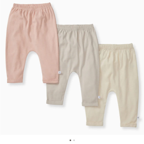 Solid Organic Cotton Baby Pants 3 Pack - Pink Sand – Burt's Bees Baby