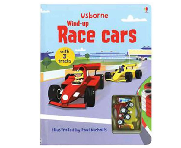 Wind-Up Race Cars (Usborne Wind-Up Books)