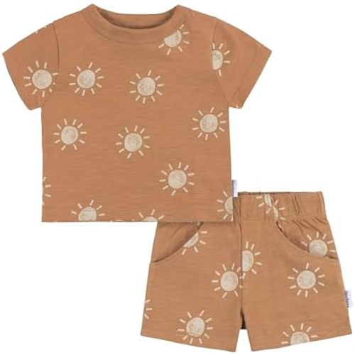 Gerber Baby Boys' T-Shirt and Shorts Set