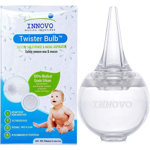 Innovo Medical Baby Nasal Aspirator and Ear Bulb Syringe
