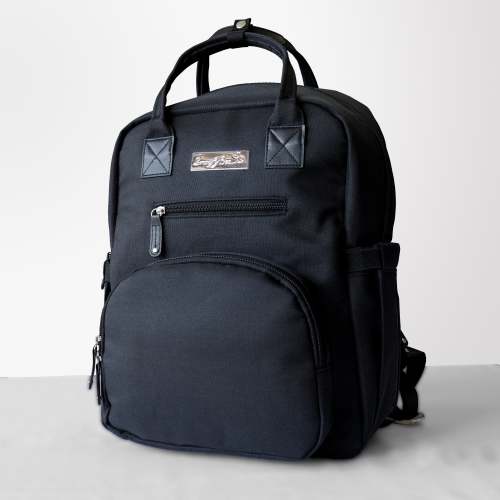 Grey Queen Bee Backpack Diaper Bag