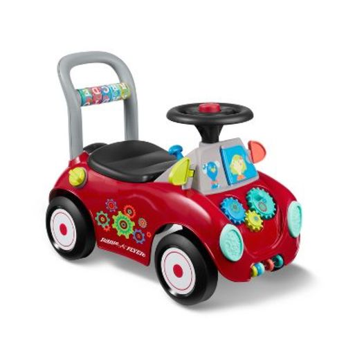 Radio Flyer Car Ride-On, Color: Busy Buggy