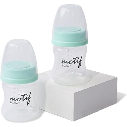 Motif Medical Roam Breast Milk Bottles 5oz (Set of 2)