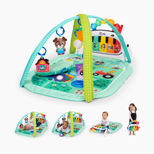 Baby Einstein 4-in-1 Kickin’ Tunes Musical Meadow Music & Language Discovery Gym