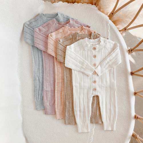 Ribbed Knit Romper