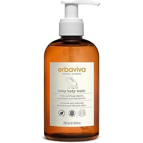 Erbaviva Baby Body Wash 8 fl Oz