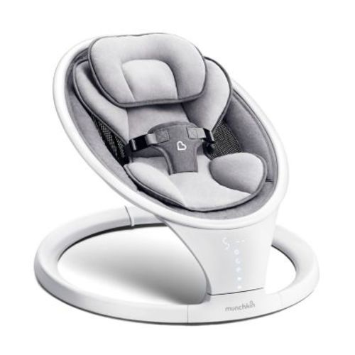 Munchkin® Bluetooth-Enabled Musical Baby Swing in Grey - GREY - SWING