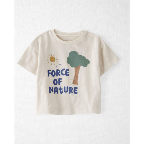 Baby Organic Cotton Force of Nature Graphic Tee - Little Planet | Carter's