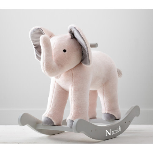 Monique Lhuillier Elephant Plush Nursery Rocker