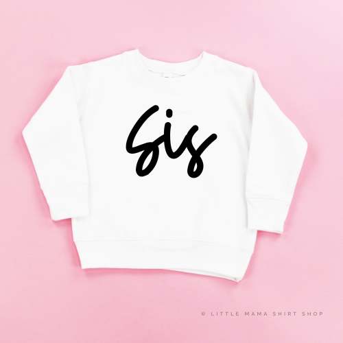 Sis - Cursive - Child Sweater