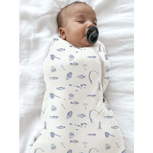 Swaddle Sleep Sack - Fishing