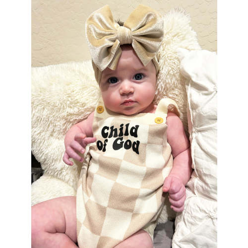 Child of God Knit Checkered Bodysuit – OUR HOUSE ABOVE