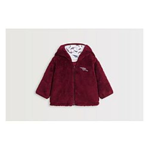 Arsenal Baby Burgundy Cannon Borg Fleece Zip Hoodie