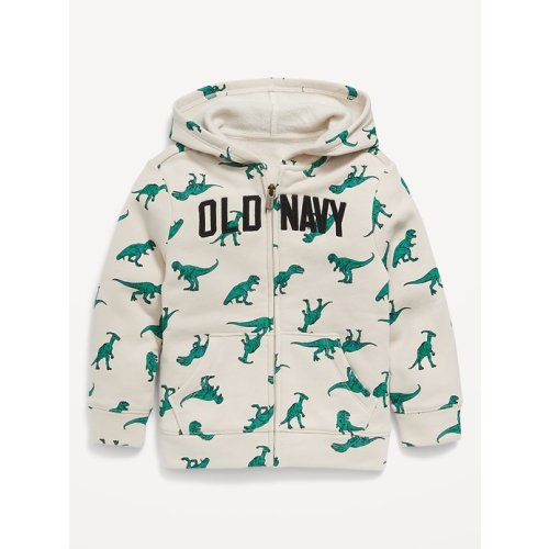 Unisex Logo-Graphic Zip Hoodie for Toddler