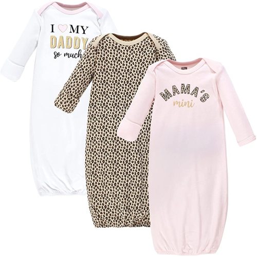 Hudson Baby baby-girls Cotton Gowns