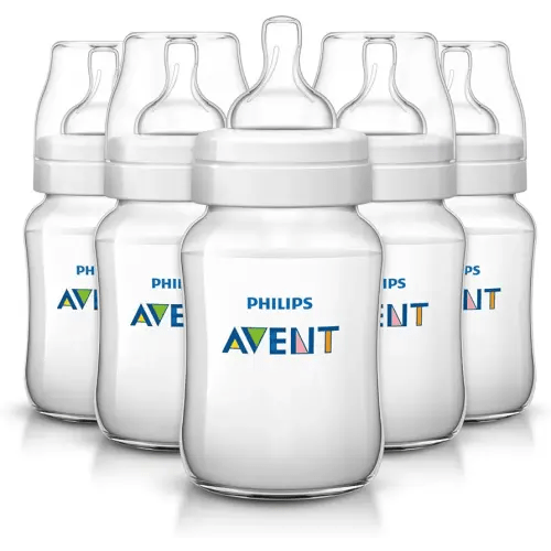 Philips Avent Classic Plus Baby Bottles, 9 Ounce (5 Pack)