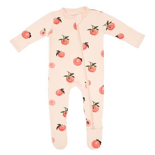 KYTE BABY Unisex Zipper Closure Footies, Rayon Made From Bamboo, 0-24 Months
