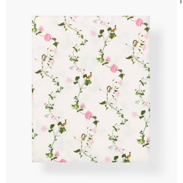 The Crib Sheet - Pink Pond Floral – Hill House Home